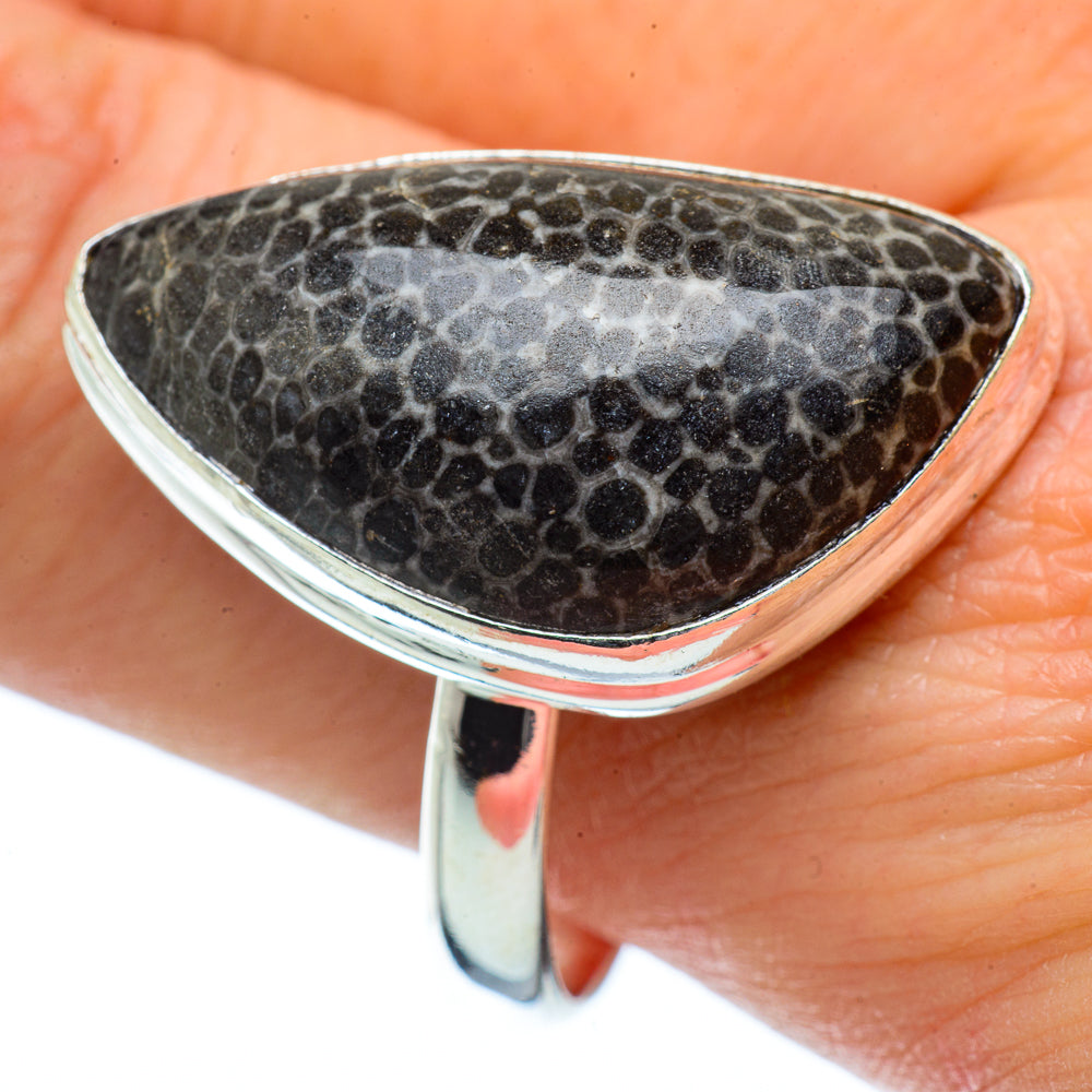 Stingray Coral Rings handcrafted by Anasilvercos - RING34418