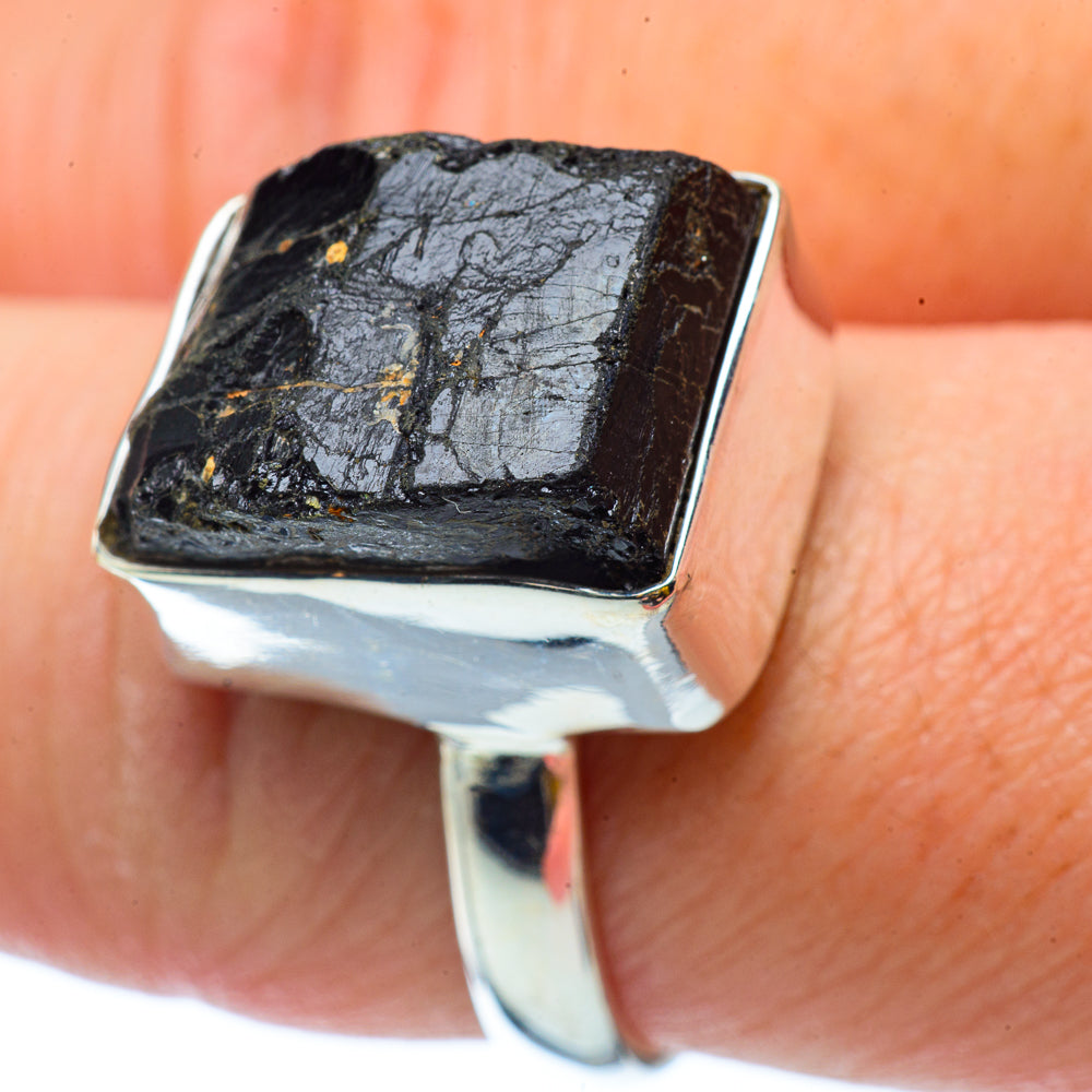 Tektite Rings handcrafted by Anasilvercos - RING34555