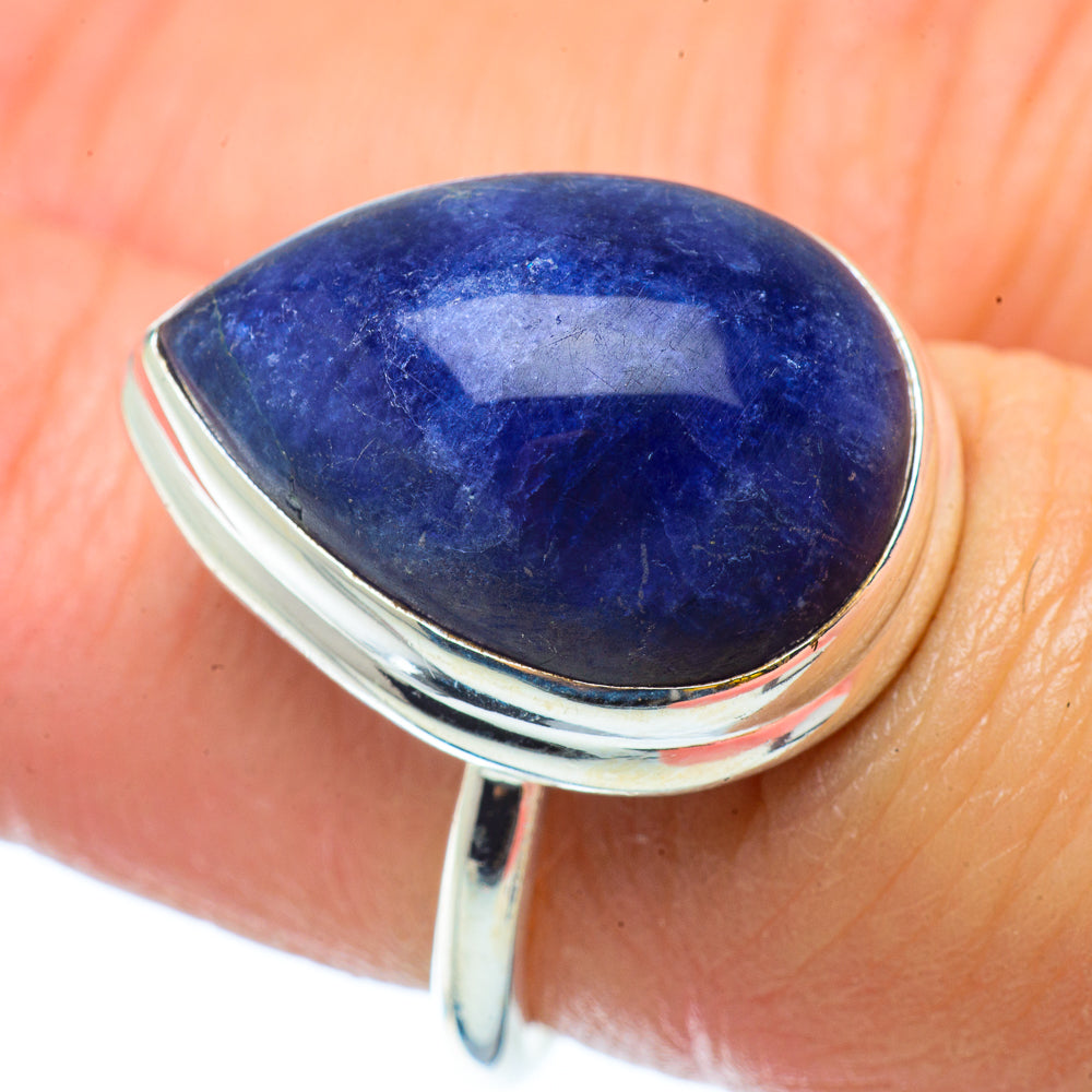 Sodalite Rings handcrafted by Anasilvercos - RING34697