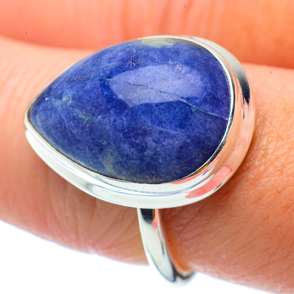 Sodalite Rings handcrafted by Anasilvercos - RING34771