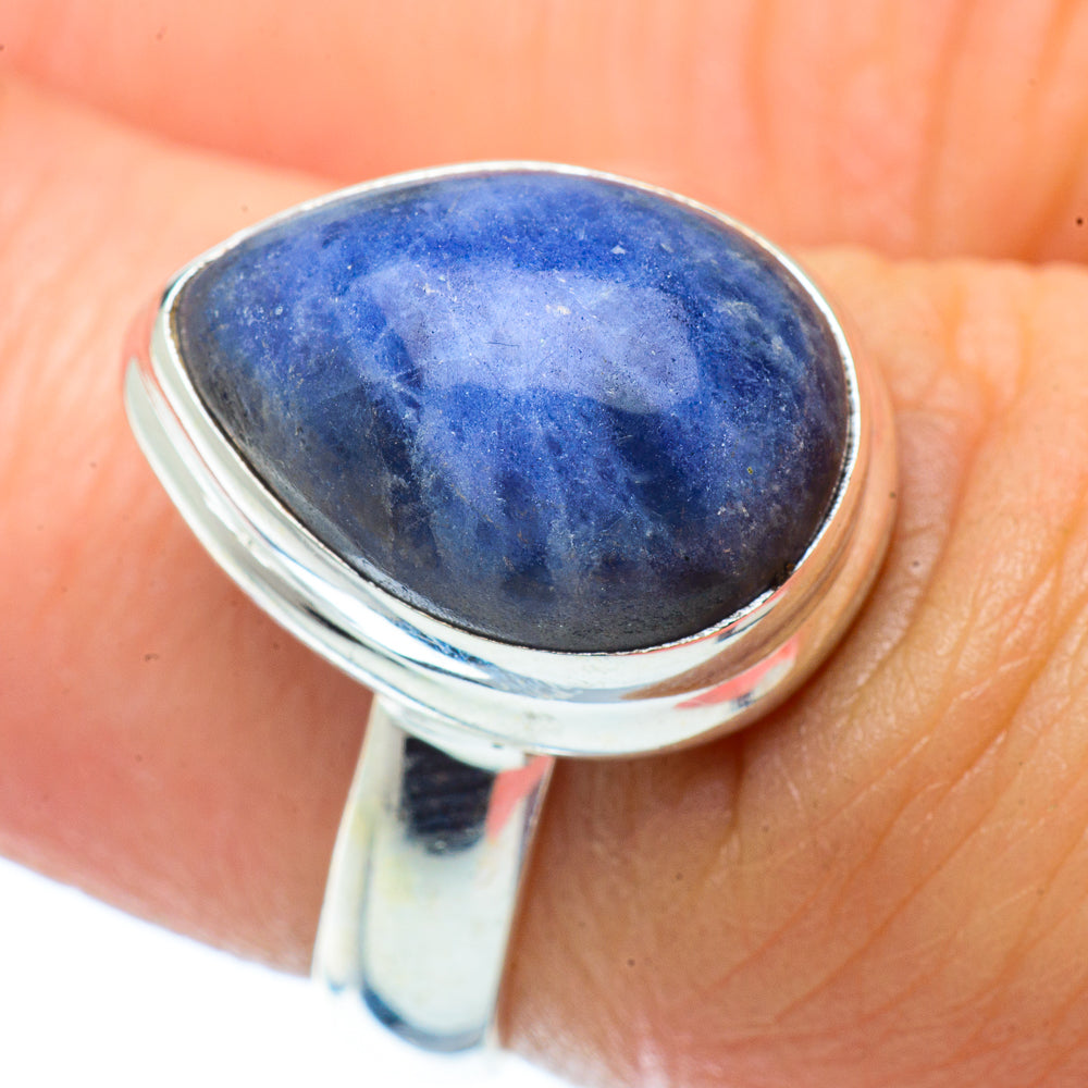 Sodalite Rings handcrafted by Anasilvercos - RING34846