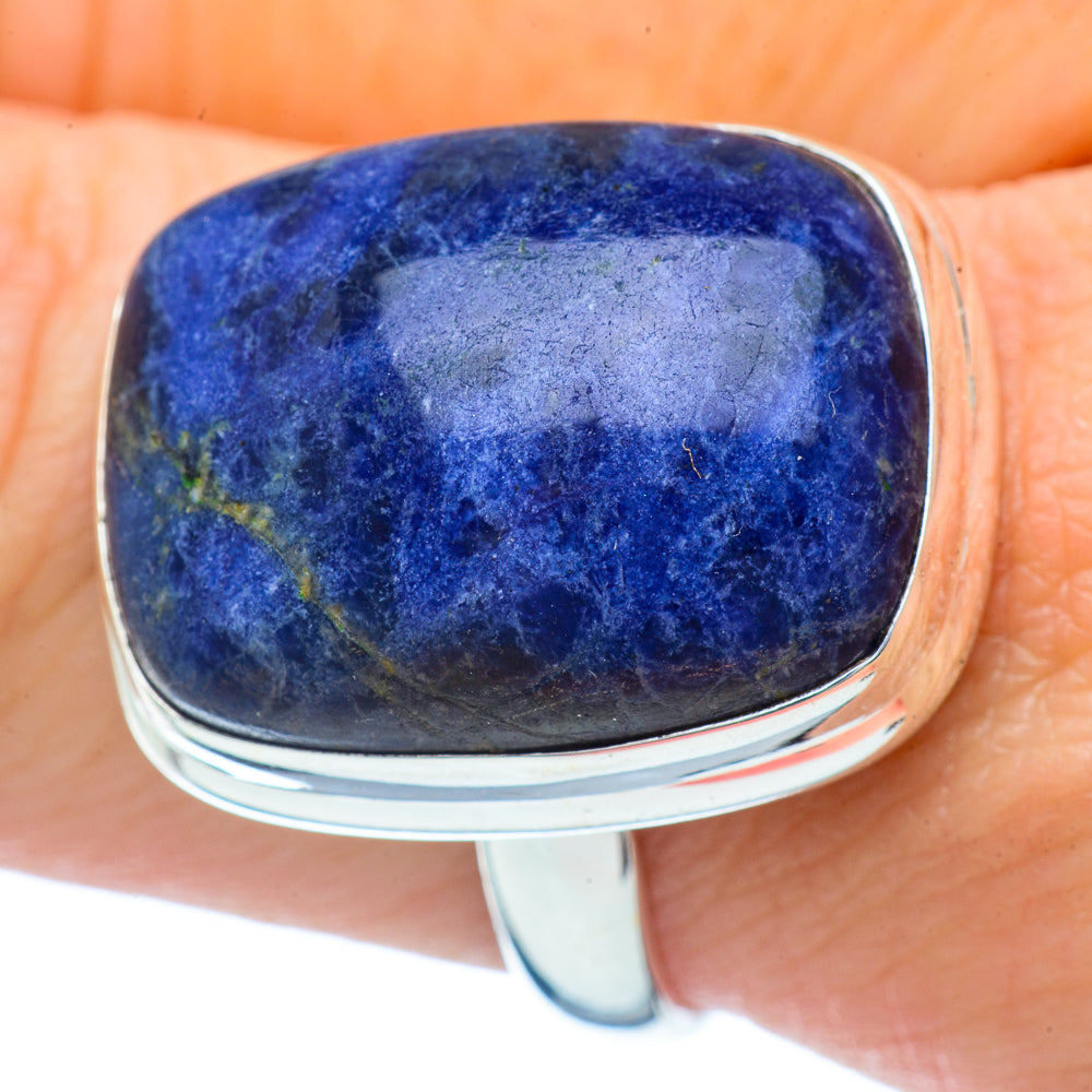 Sodalite Rings handcrafted by Anasilvercos - RING34912