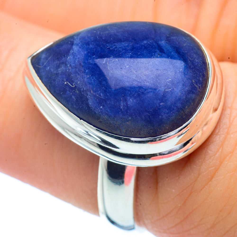 Sodalite Rings handcrafted by Anasilvercos - RING34950