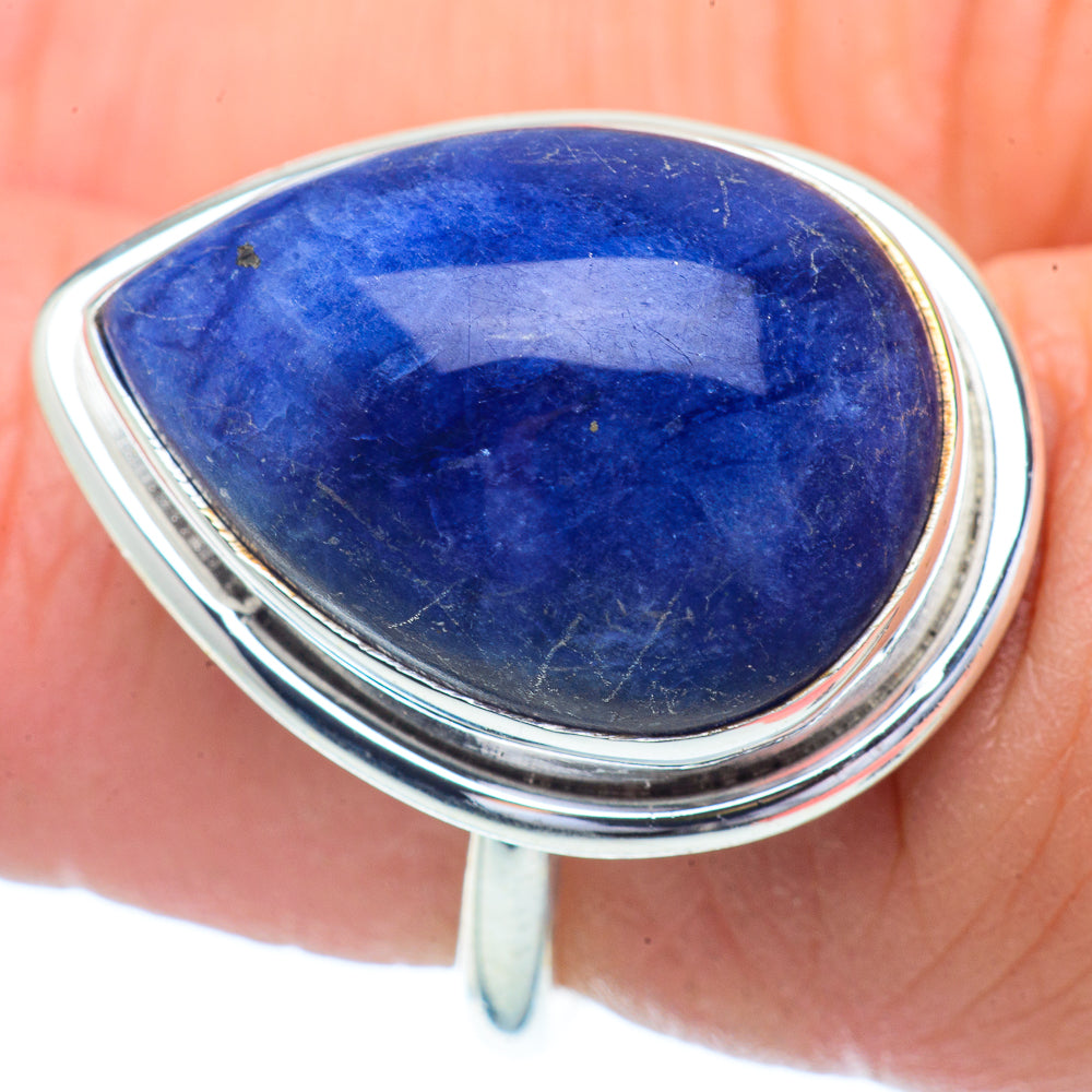 Sodalite Rings handcrafted by Anasilvercos - RING35206
