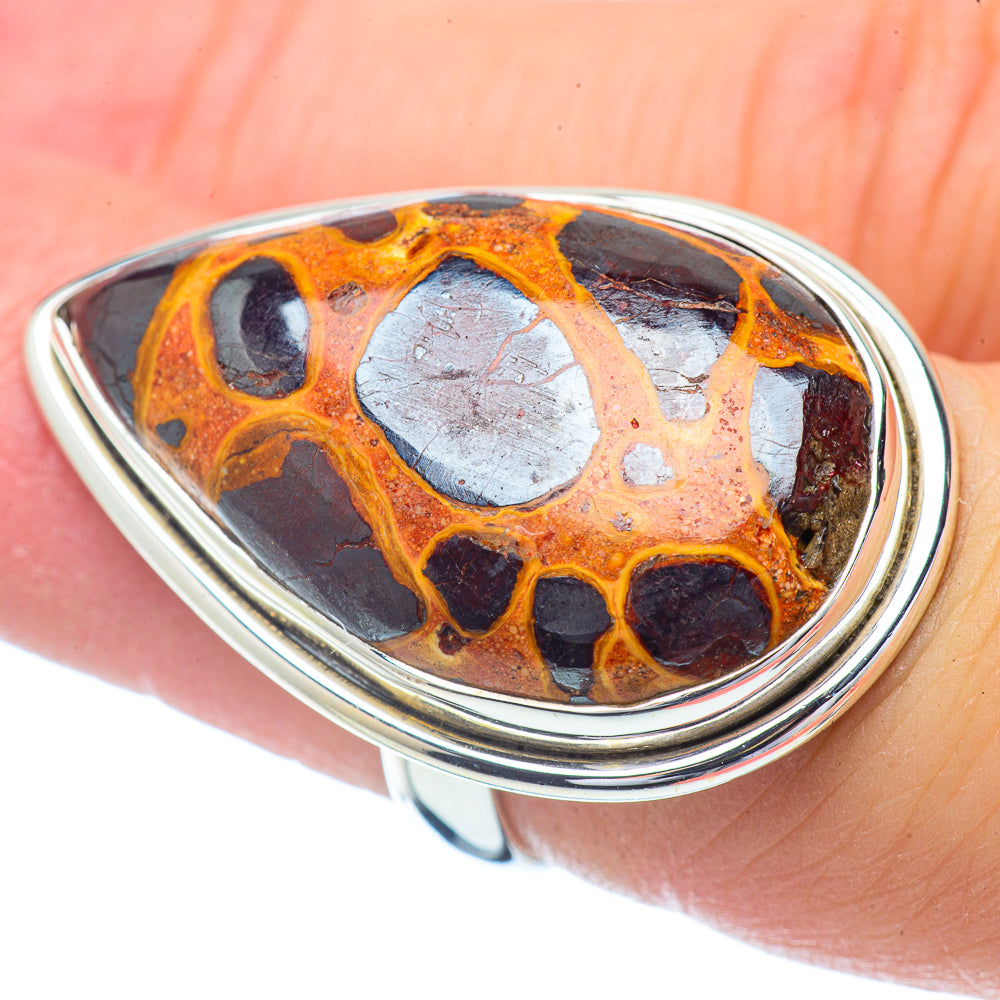 Chert Breccia Rings handcrafted by Anasilvercos - RING35287
