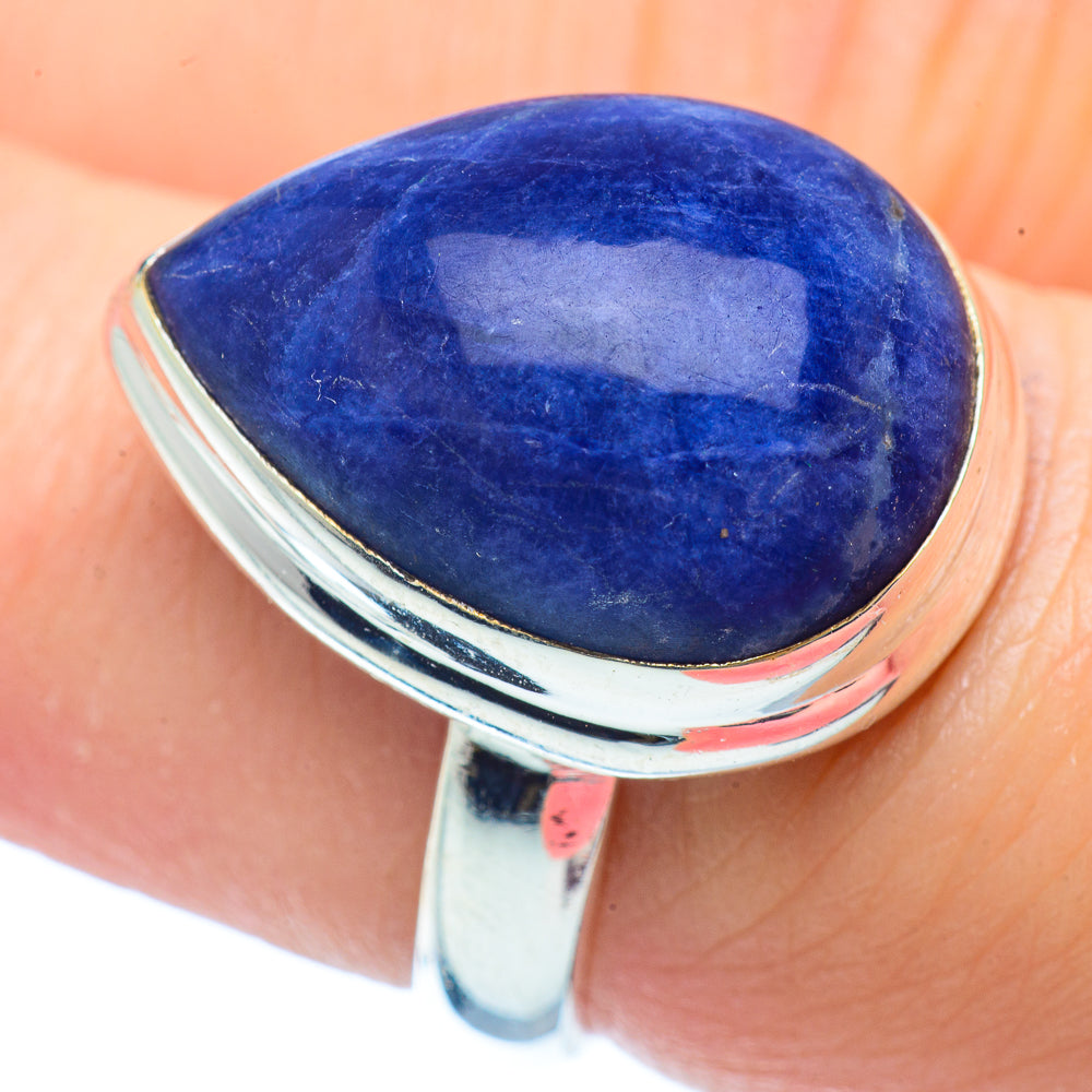 Sodalite Rings handcrafted by Anasilvercos - RING35310