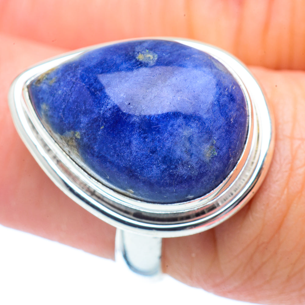 Sodalite Rings handcrafted by Anasilvercos - RING35400