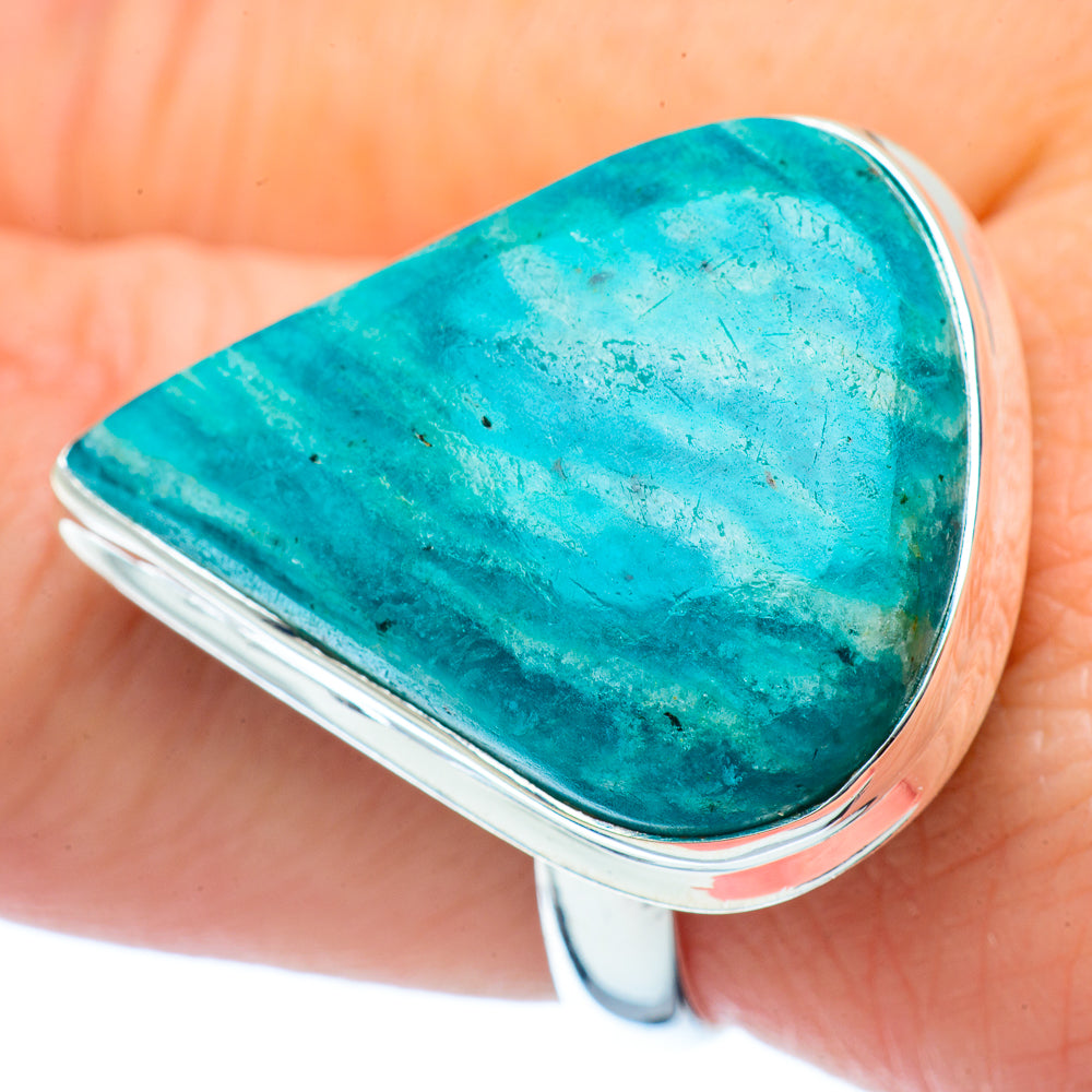 Amazonite Rings handcrafted by Anasilvercos - RING35604