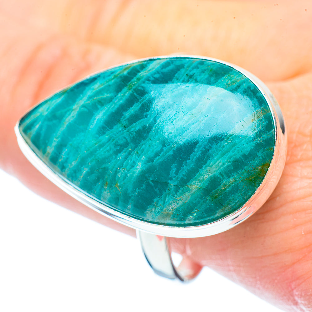 Amazonite Rings handcrafted by Anasilvercos - RING35655