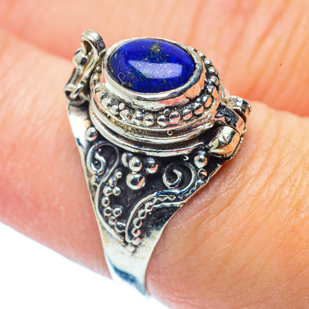 Lapis Lazuli Rings handcrafted by Anasilvercos - RING35764
