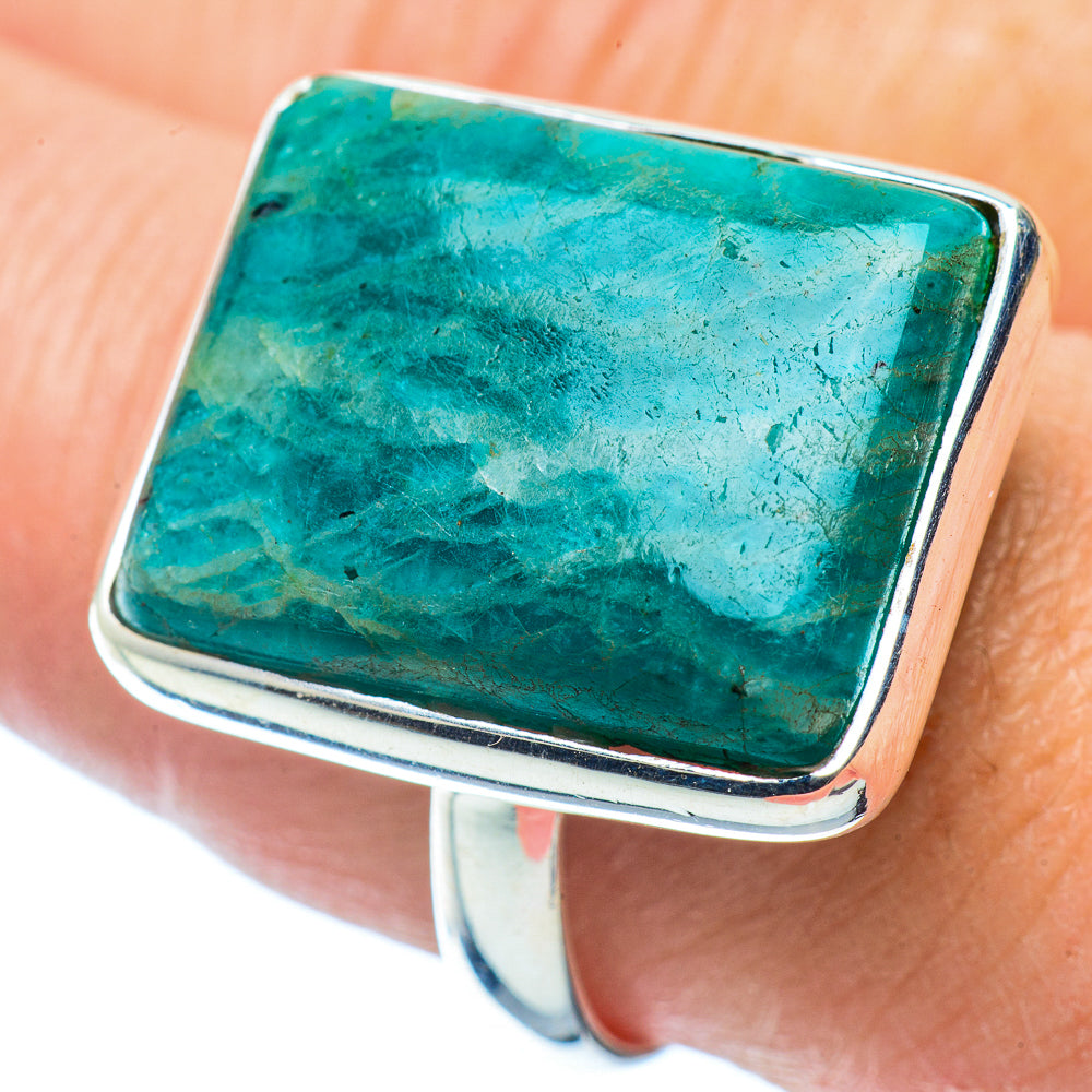 Amazonite Rings handcrafted by Anasilvercos - RING36055