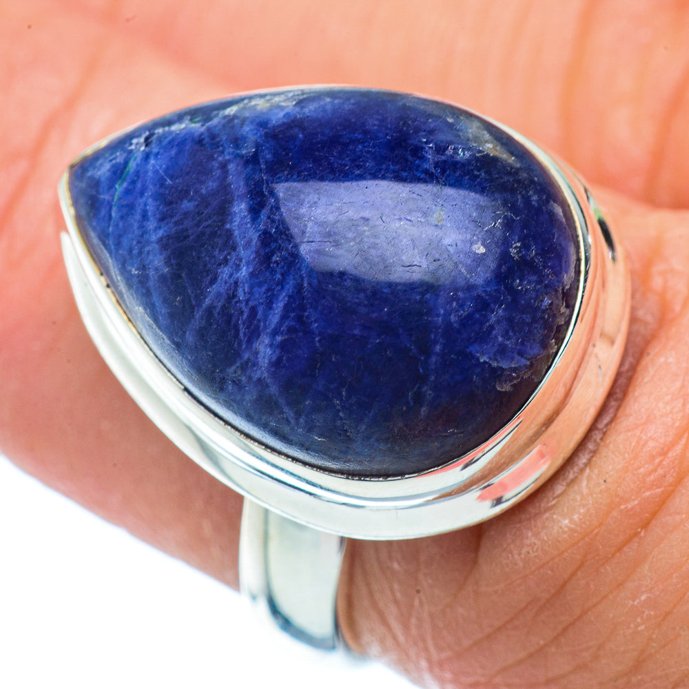 Sodalite Rings handcrafted by Anasilvercos - RING36391