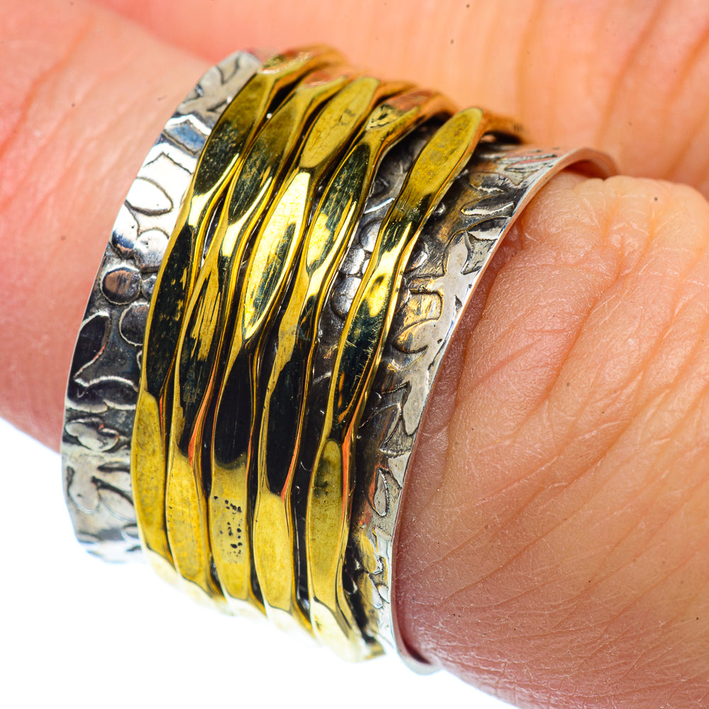 Meditation Spinner Rings handcrafted by Anasilvercos - RING37374