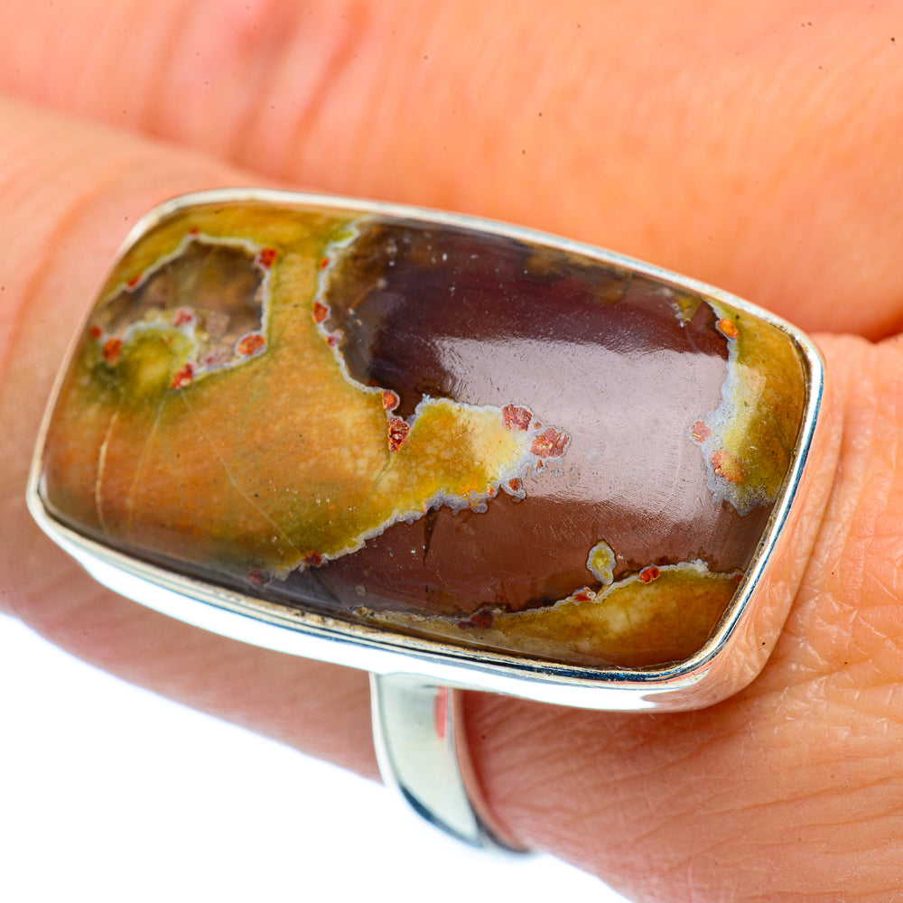 Rainforest Opal Rings handcrafted by Anasilvercos - RING37689