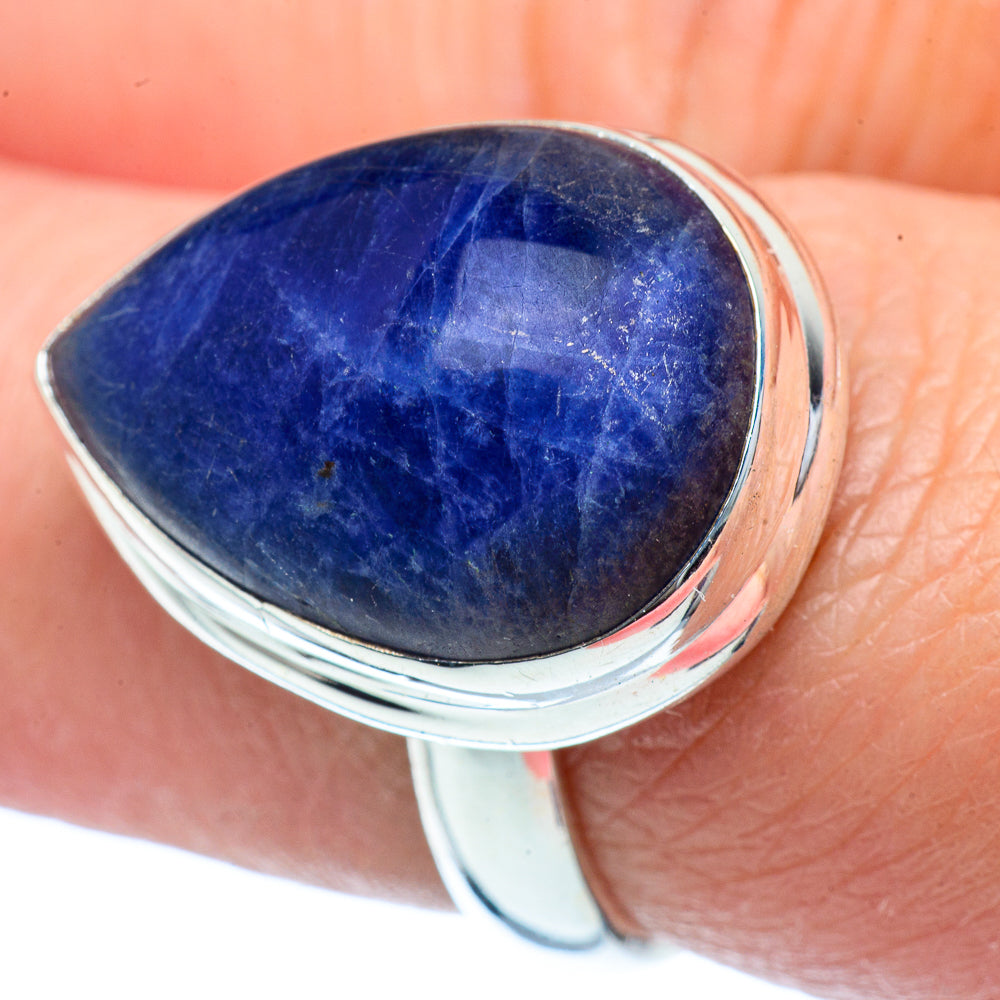 Sodalite Rings handcrafted by Anasilvercos - RING38414