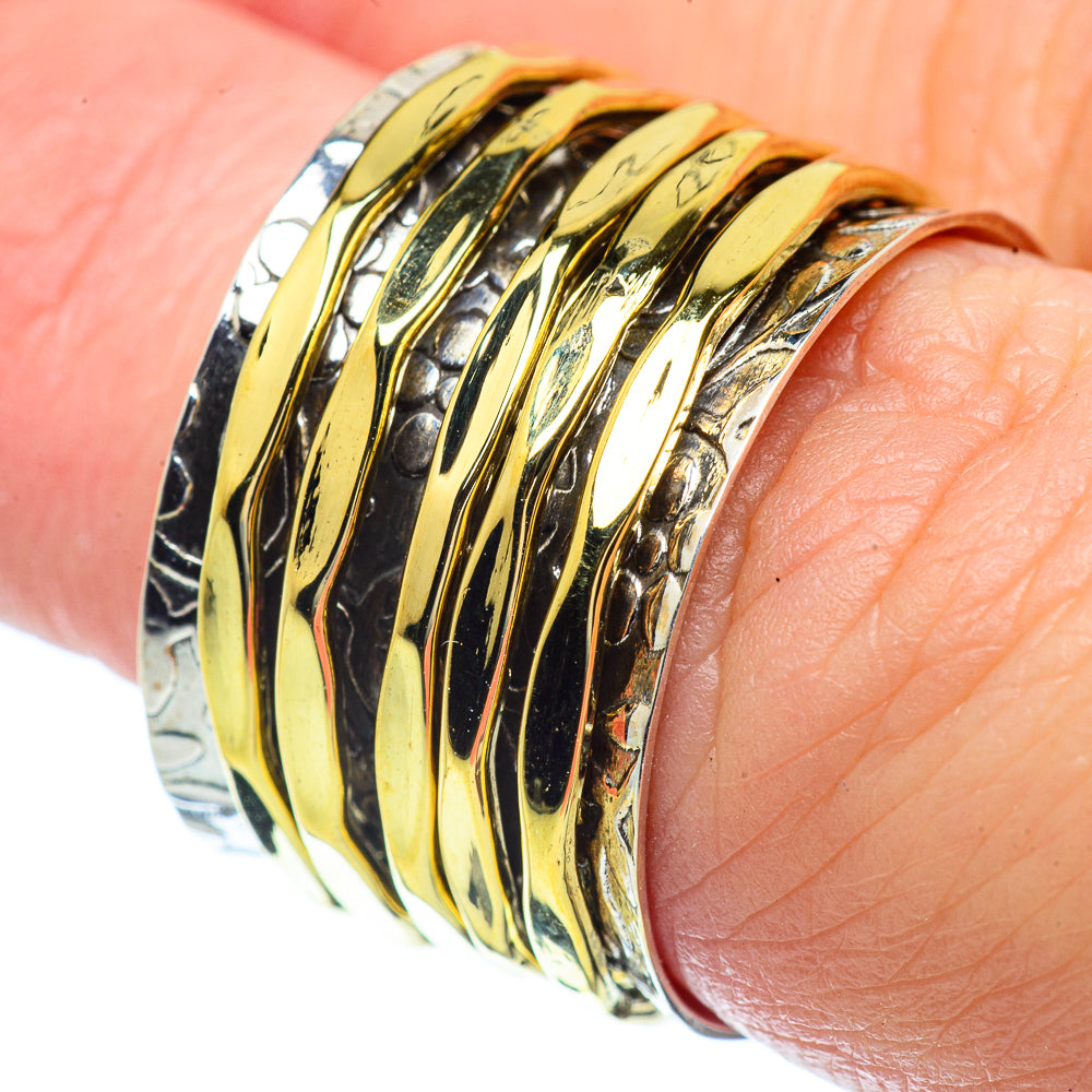 Meditation Spinner Rings handcrafted by Anasilvercos - RING38531
