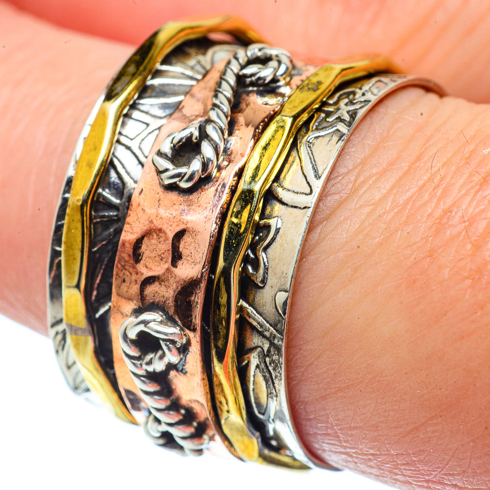 Meditation Spinner Rings handcrafted by Anasilvercos - RING38735