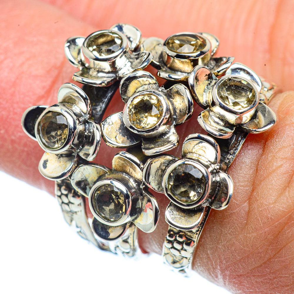 Citrine Rings handcrafted by Anasilvercos - RING39098