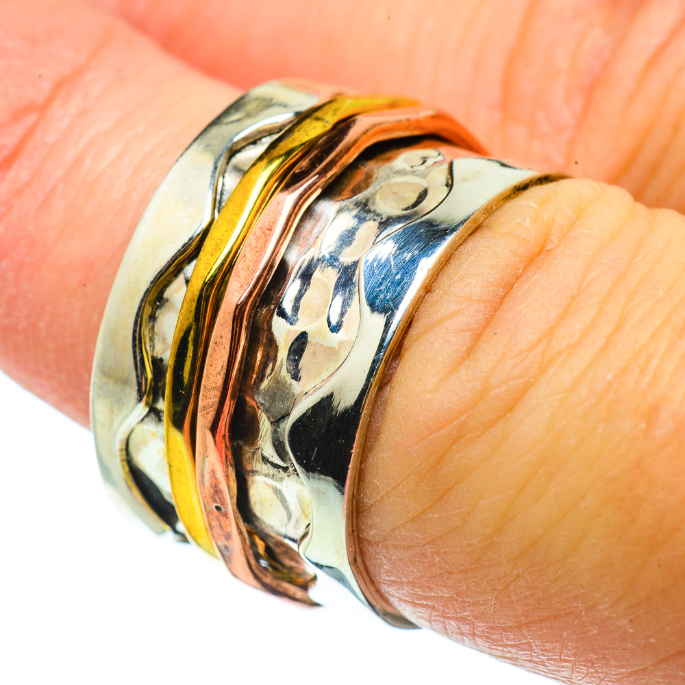 Meditation Spinner Rings handcrafted by Anasilvercos - RING39178