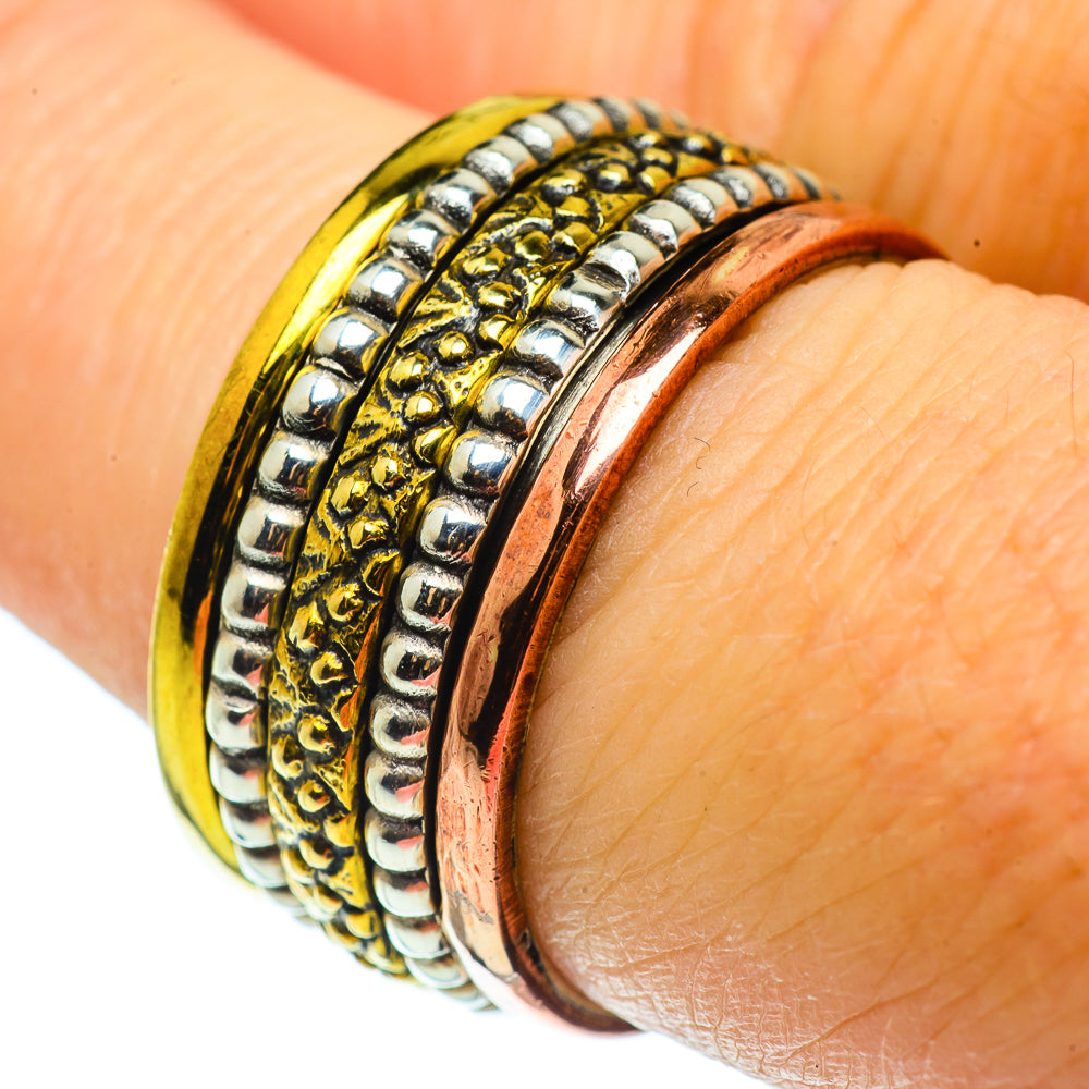 Meditation Spinner Rings handcrafted by Anasilvercos - RING39300