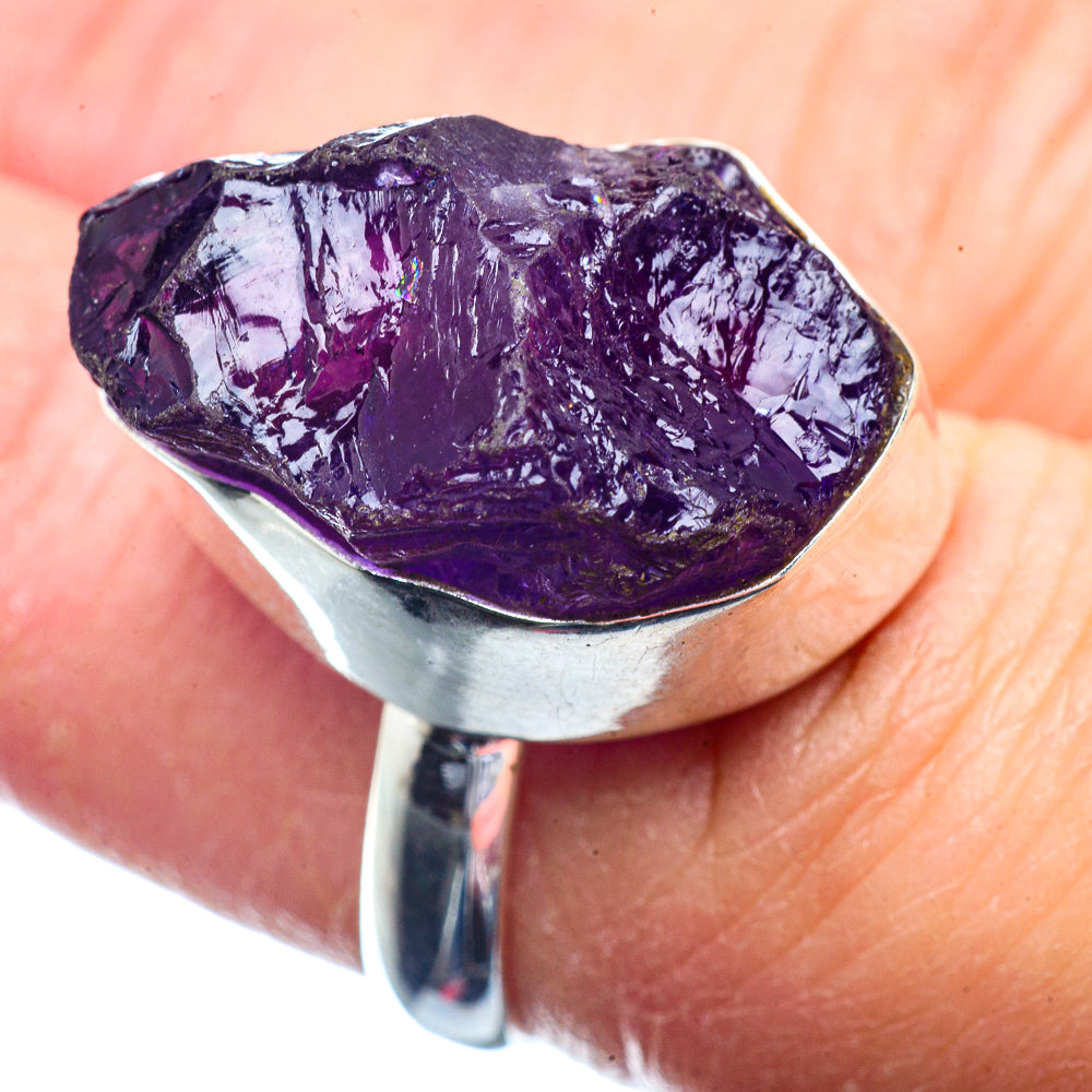 Amethyst Rings handcrafted by Anasilvercos - RING39633