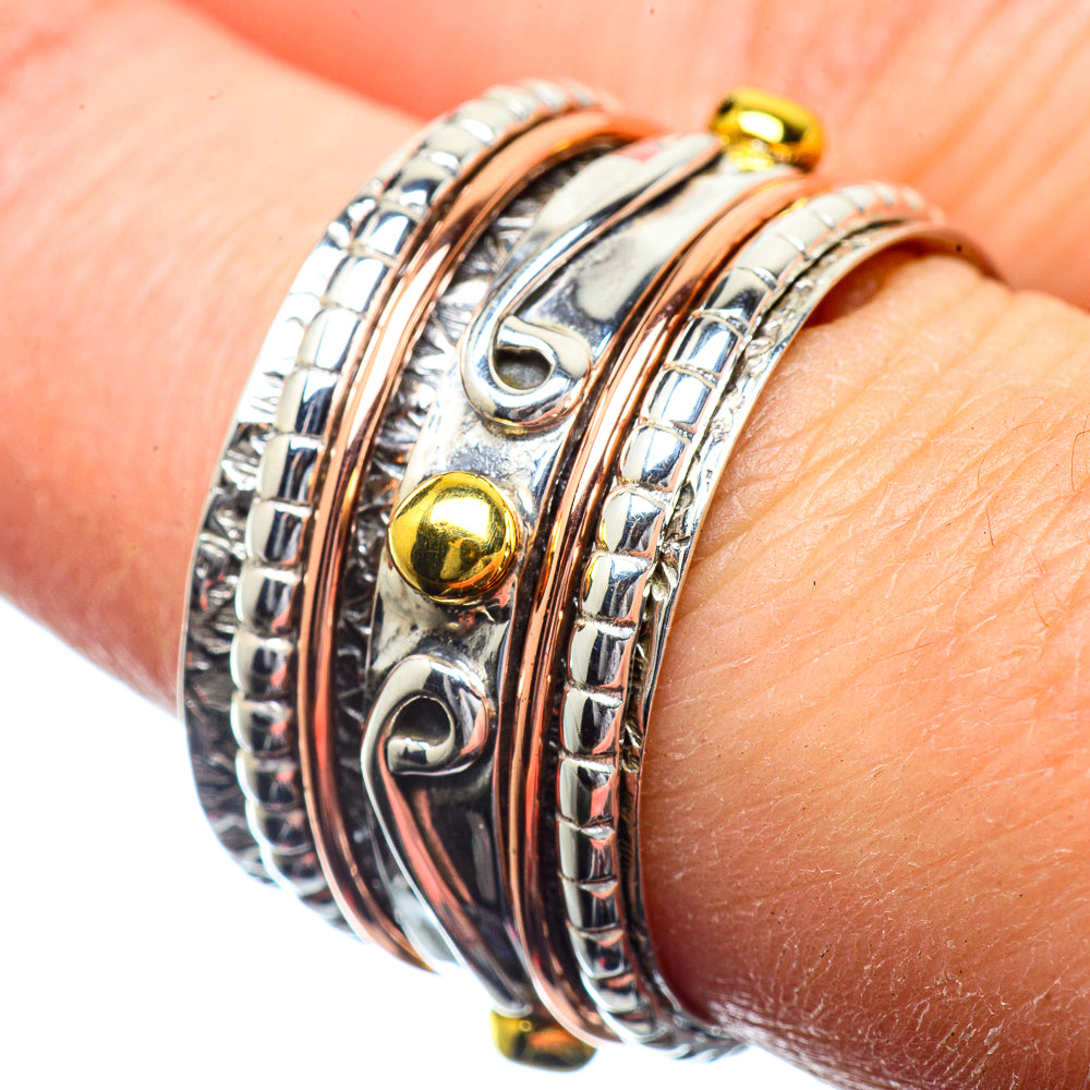 Meditation Spinner Rings handcrafted by Anasilvercos - RING39745