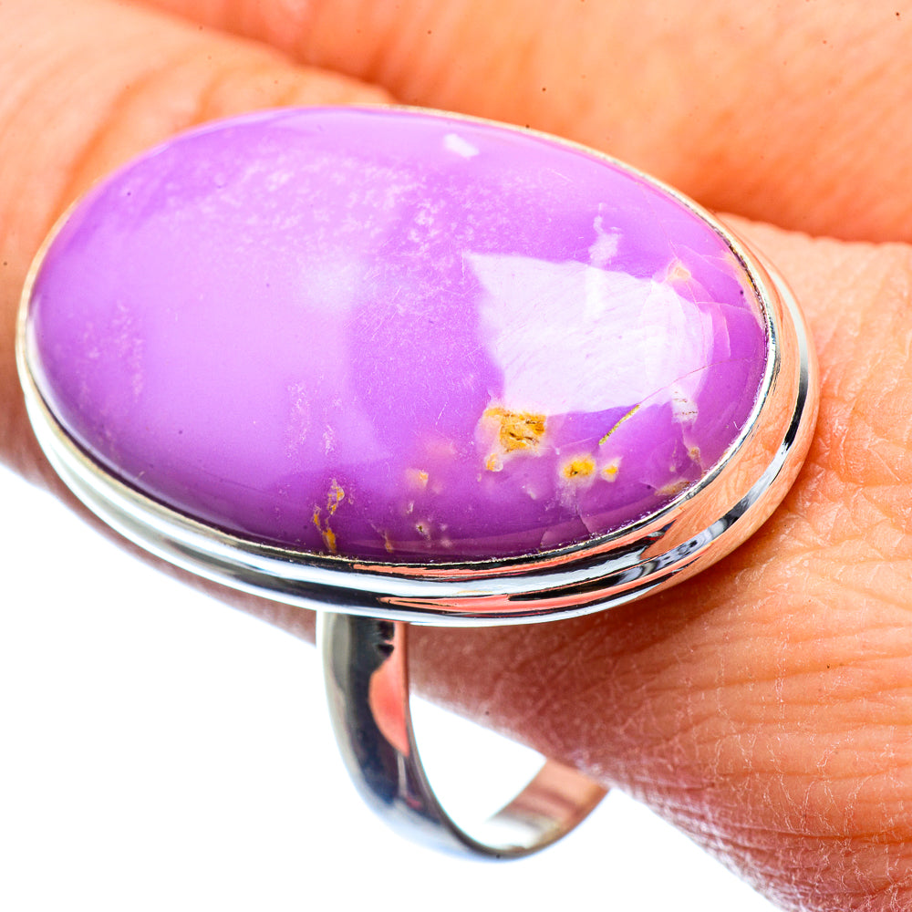 Phosphosiderite Rings handcrafted by Anasilvercos - RING39941