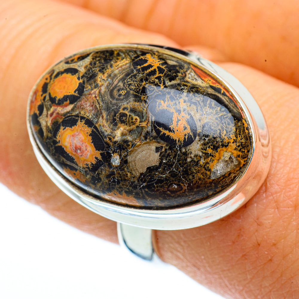 Poppy Jasper Rings handcrafted by Anasilvercos - RING39988