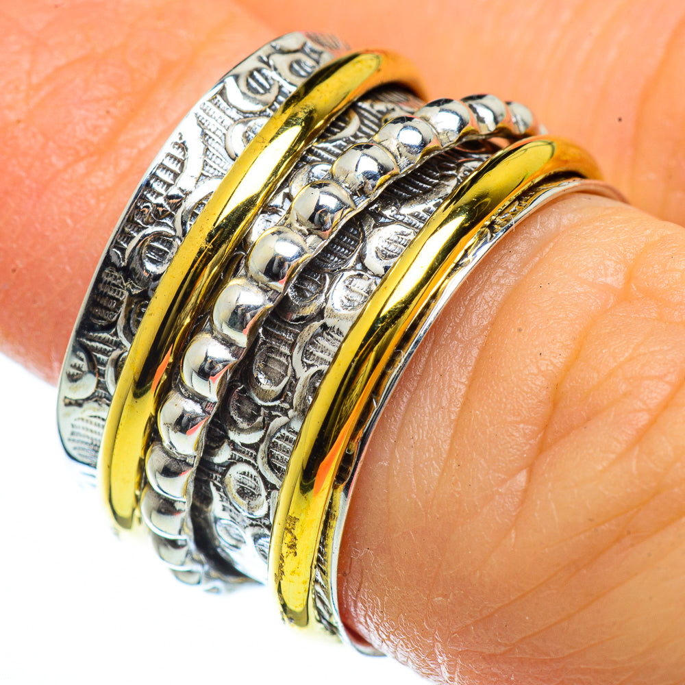 Meditation Spinner Rings handcrafted by Anasilvercos - RING39998