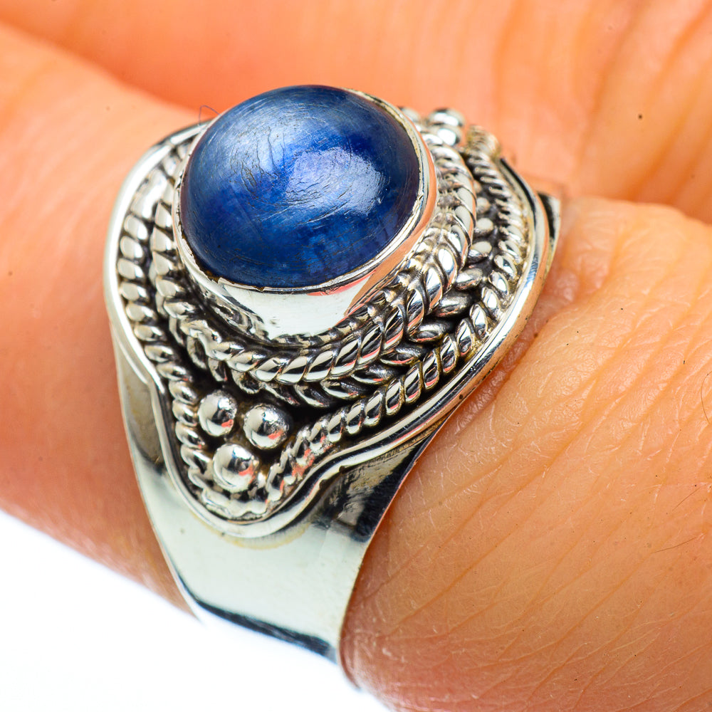 Kyanite Rings handcrafted by Anasilvercos - RING40068