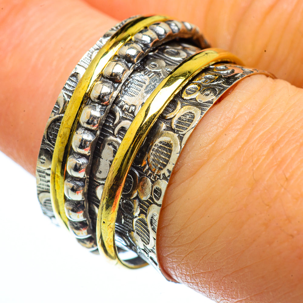 Meditation Spinner Rings handcrafted by Anasilvercos - RING40083
