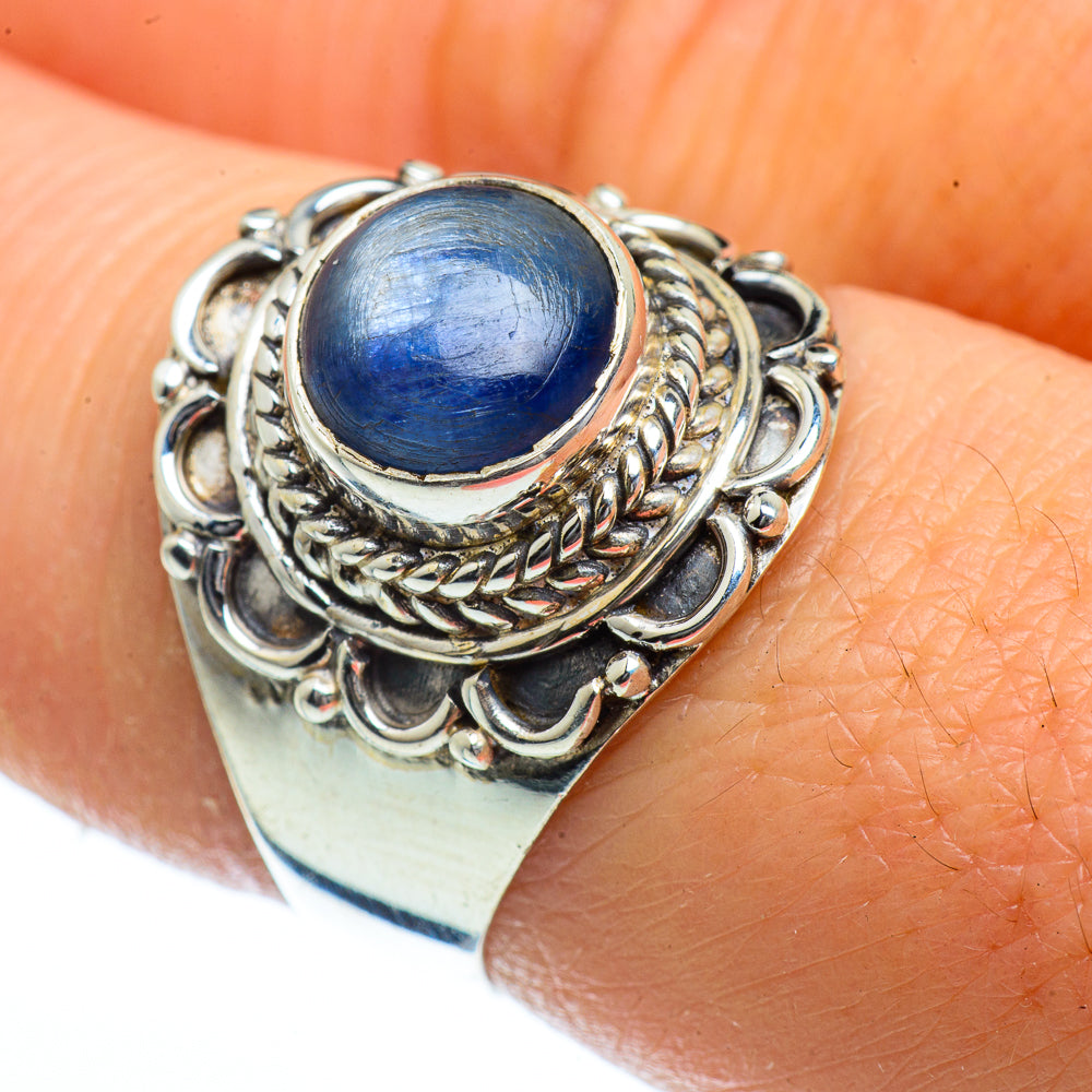 Kyanite Rings handcrafted by Anasilvercos - RING40147