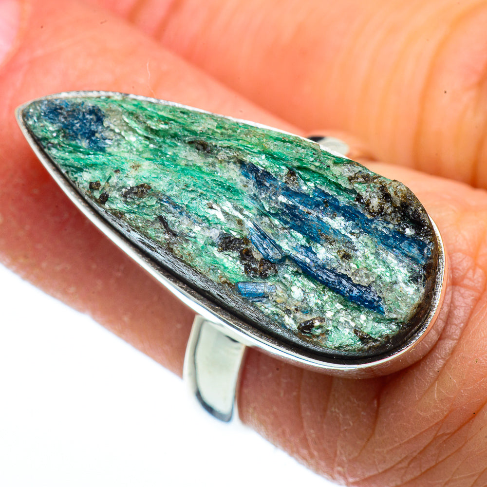 Azurite Rings handcrafted by Anasilvercos - RING40200