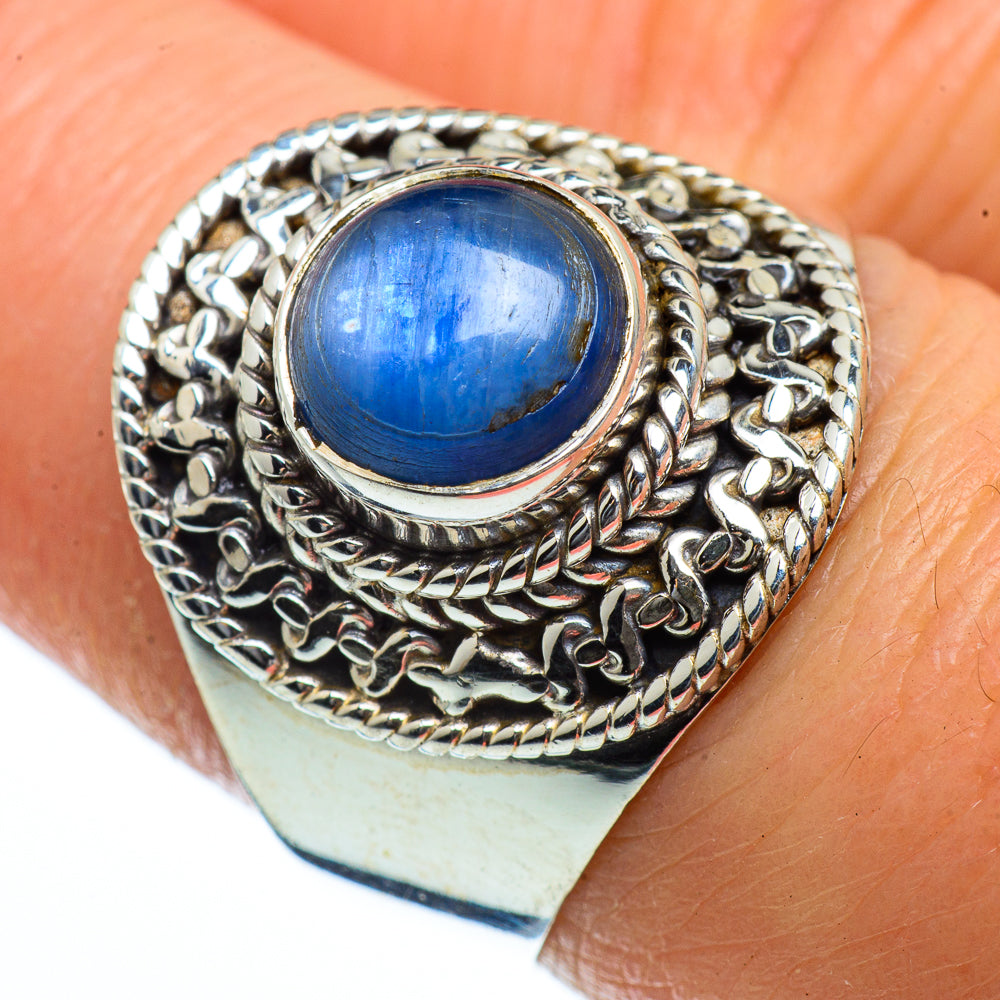 Kyanite Rings handcrafted by Anasilvercos - RING40215