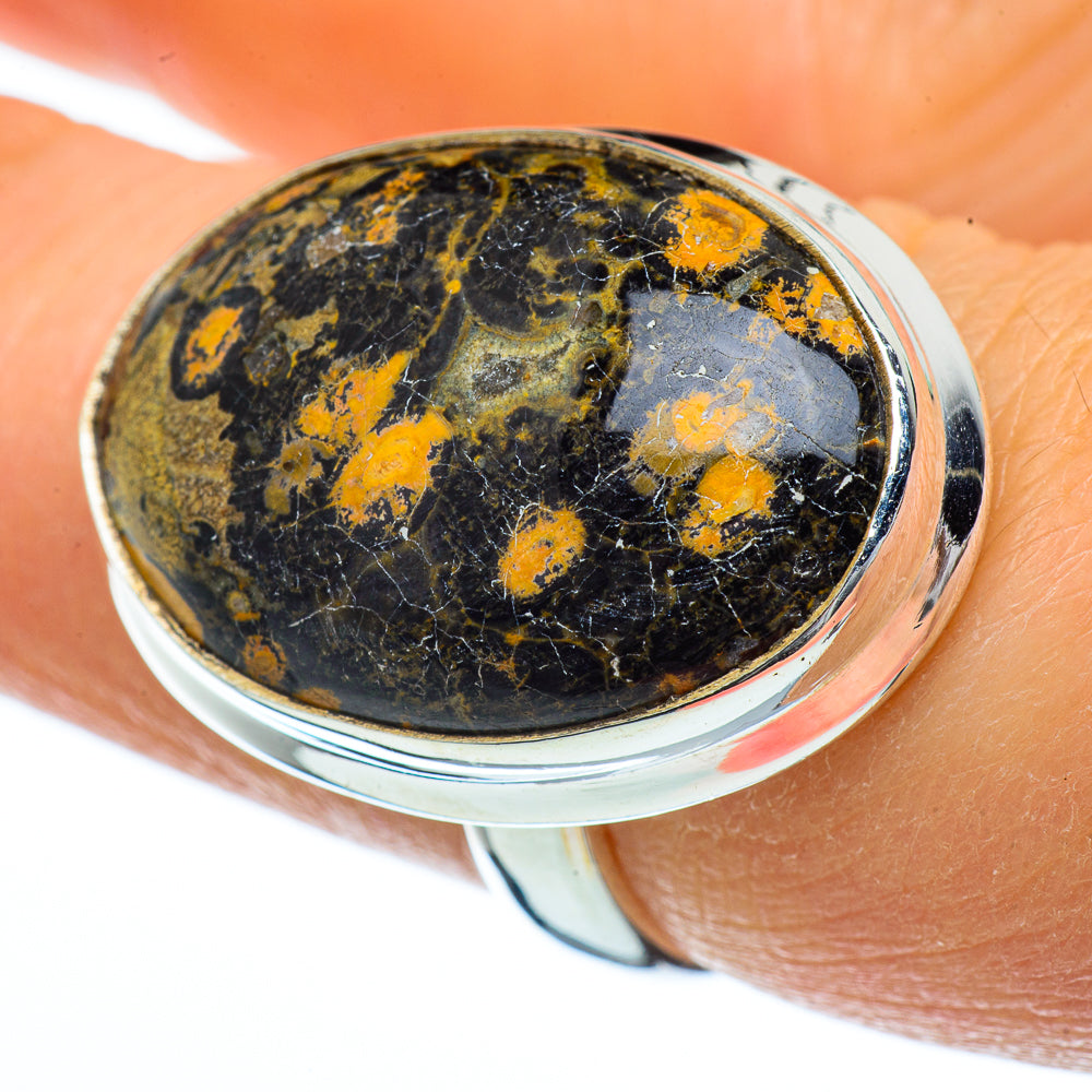 Poppy Jasper Rings handcrafted by Anasilvercos - RING40285