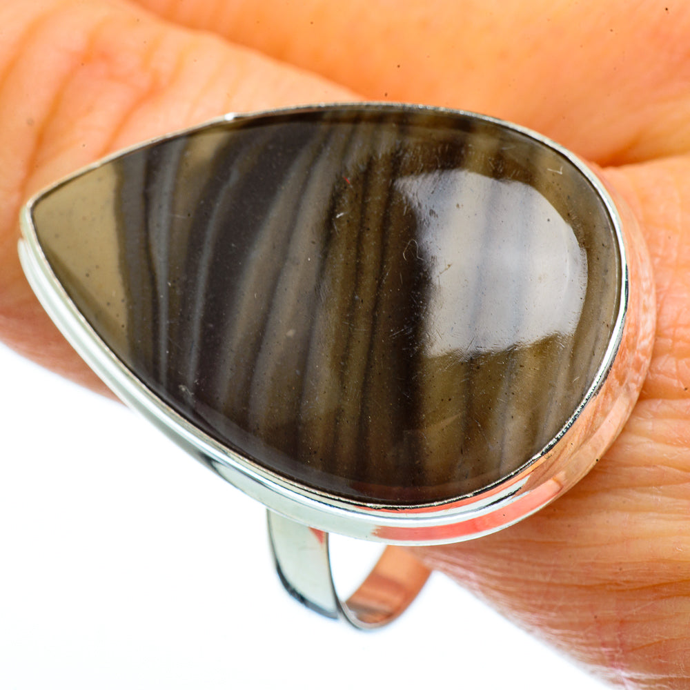 Imperial Jasper Rings handcrafted by Anasilvercos - RING40342