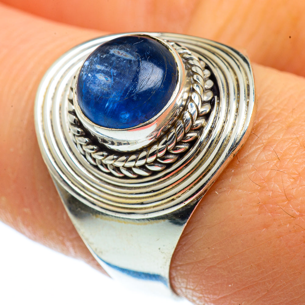 Kyanite Rings handcrafted by Anasilvercos - RING40415