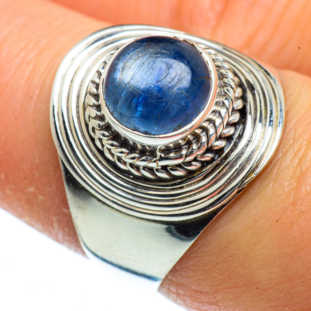 Kyanite Rings handcrafted by Anasilvercos - RING40560