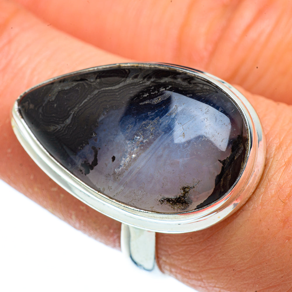 Psilomelane Rings handcrafted by Anasilvercos - RING40595