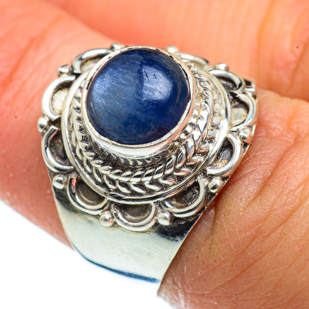 Kyanite Rings handcrafted by Anasilvercos - RING40624