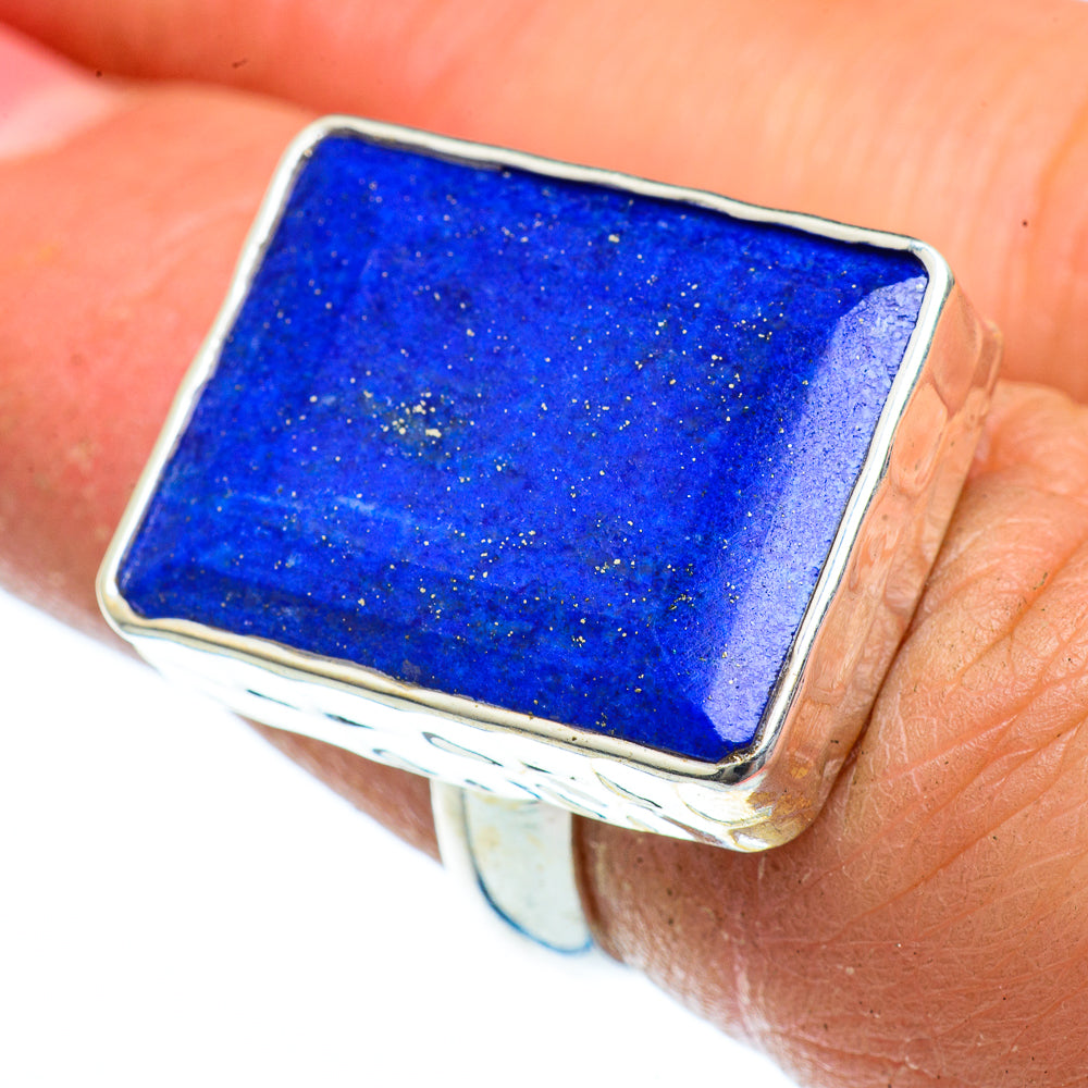 Lapis Lazuli Rings handcrafted by Anasilvercos - RING40650