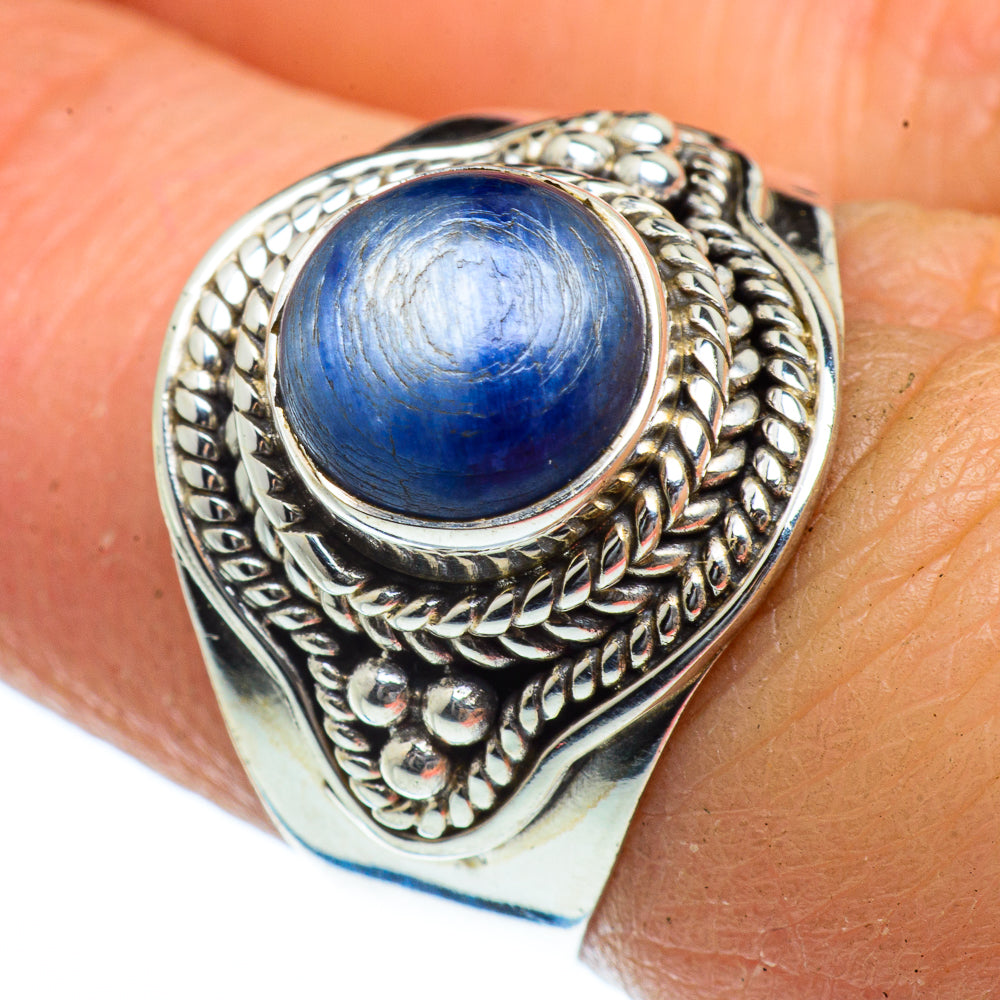 Kyanite Rings handcrafted by Anasilvercos - RING40705