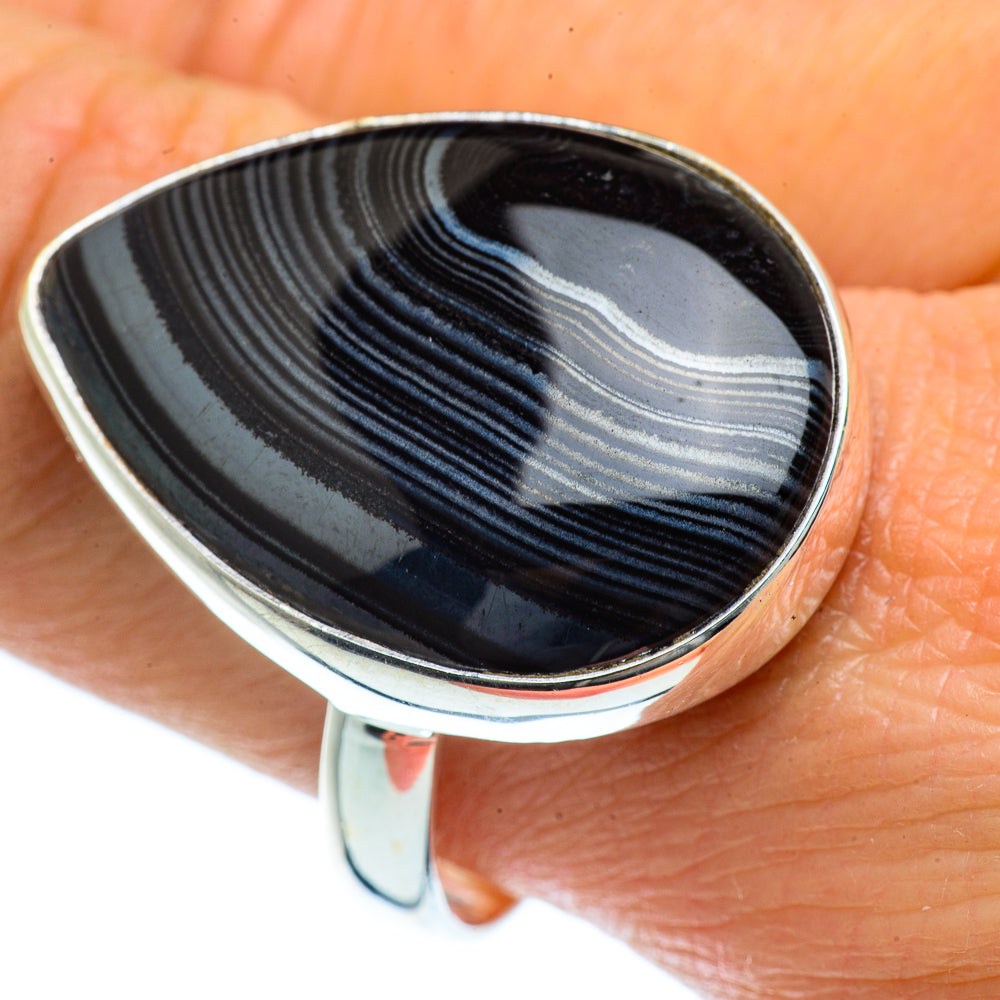 Psilomelane Rings handcrafted by Anasilvercos - RING40773
