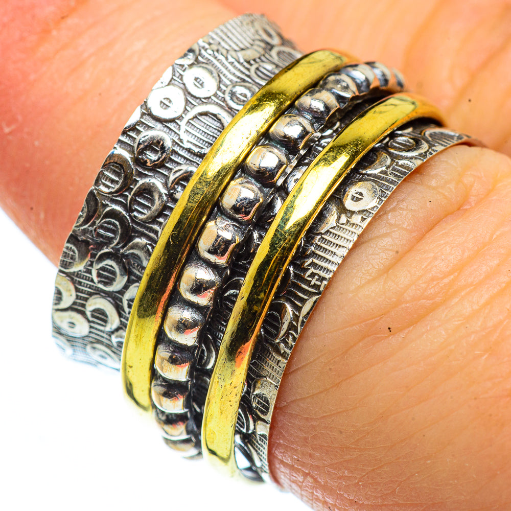 Meditation Spinner Rings handcrafted by Anasilvercos - RING40807