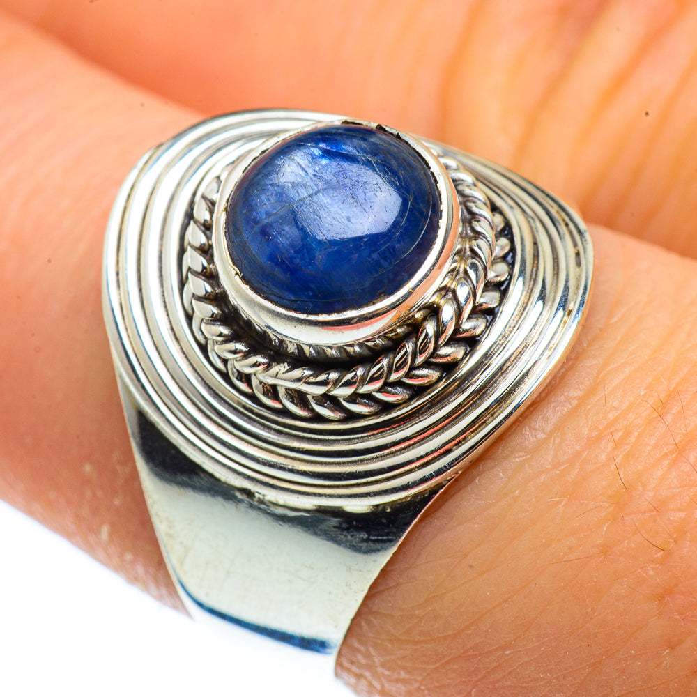 Kyanite Rings handcrafted by Anasilvercos - RING40857