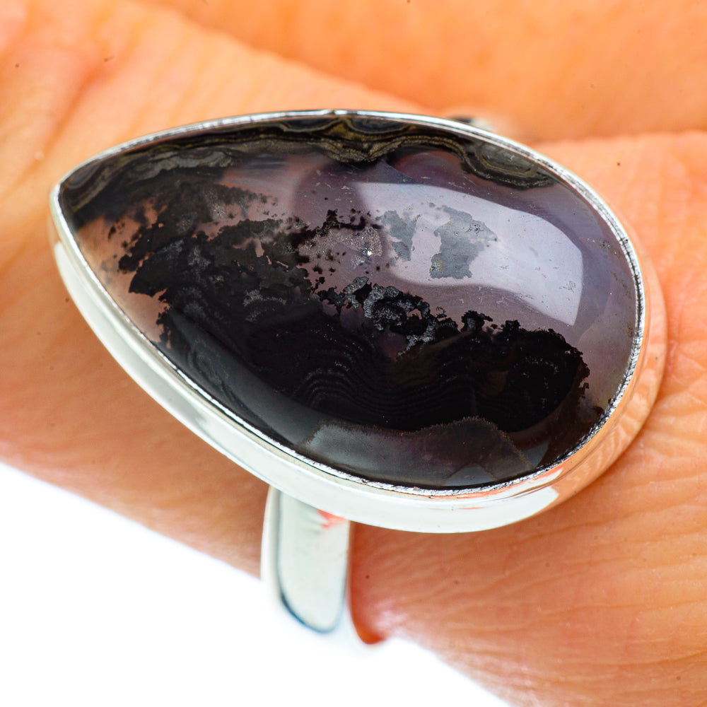 Psilomelane Rings handcrafted by Anasilvercos - RING40878