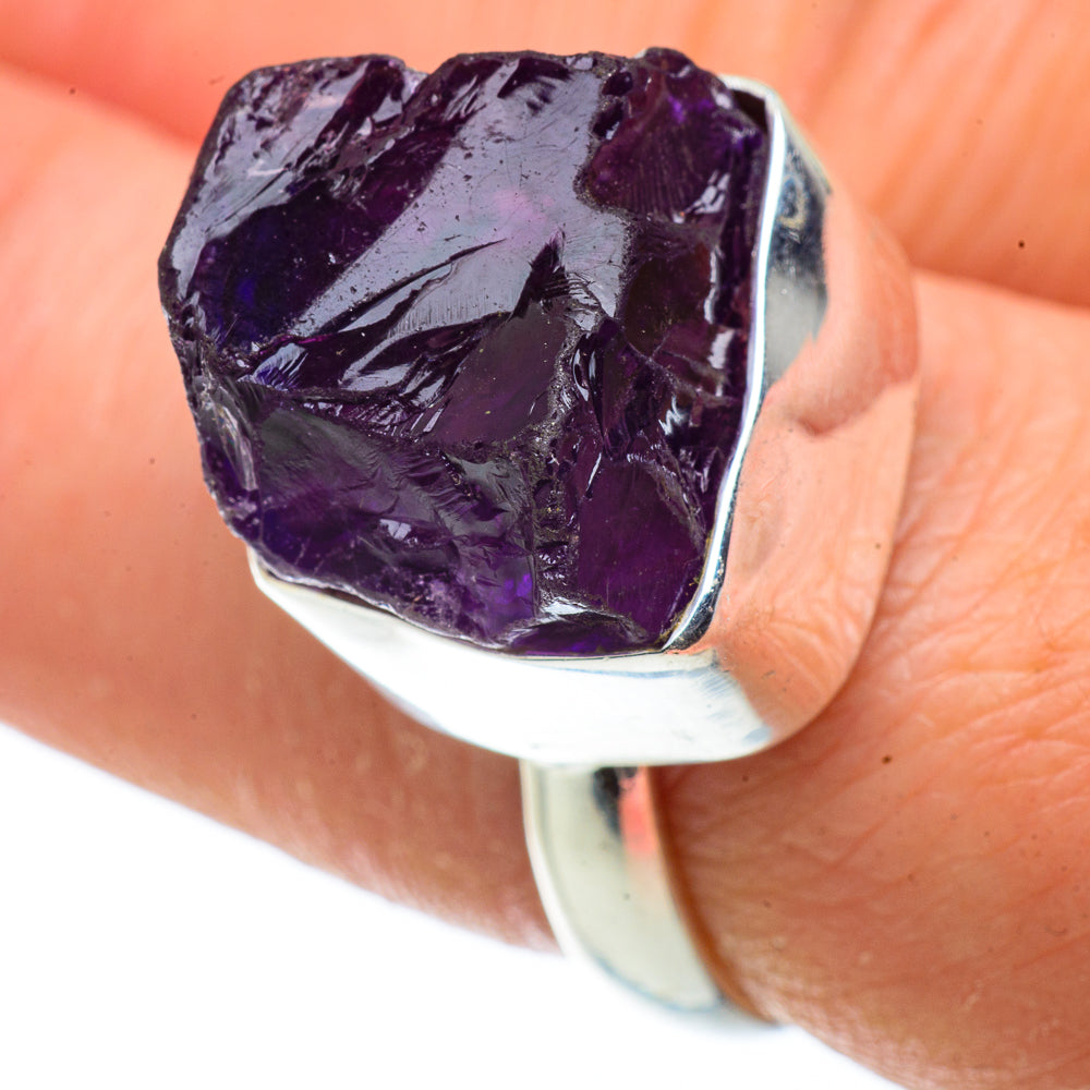 Amethyst Rings handcrafted by Anasilvercos - RING40998