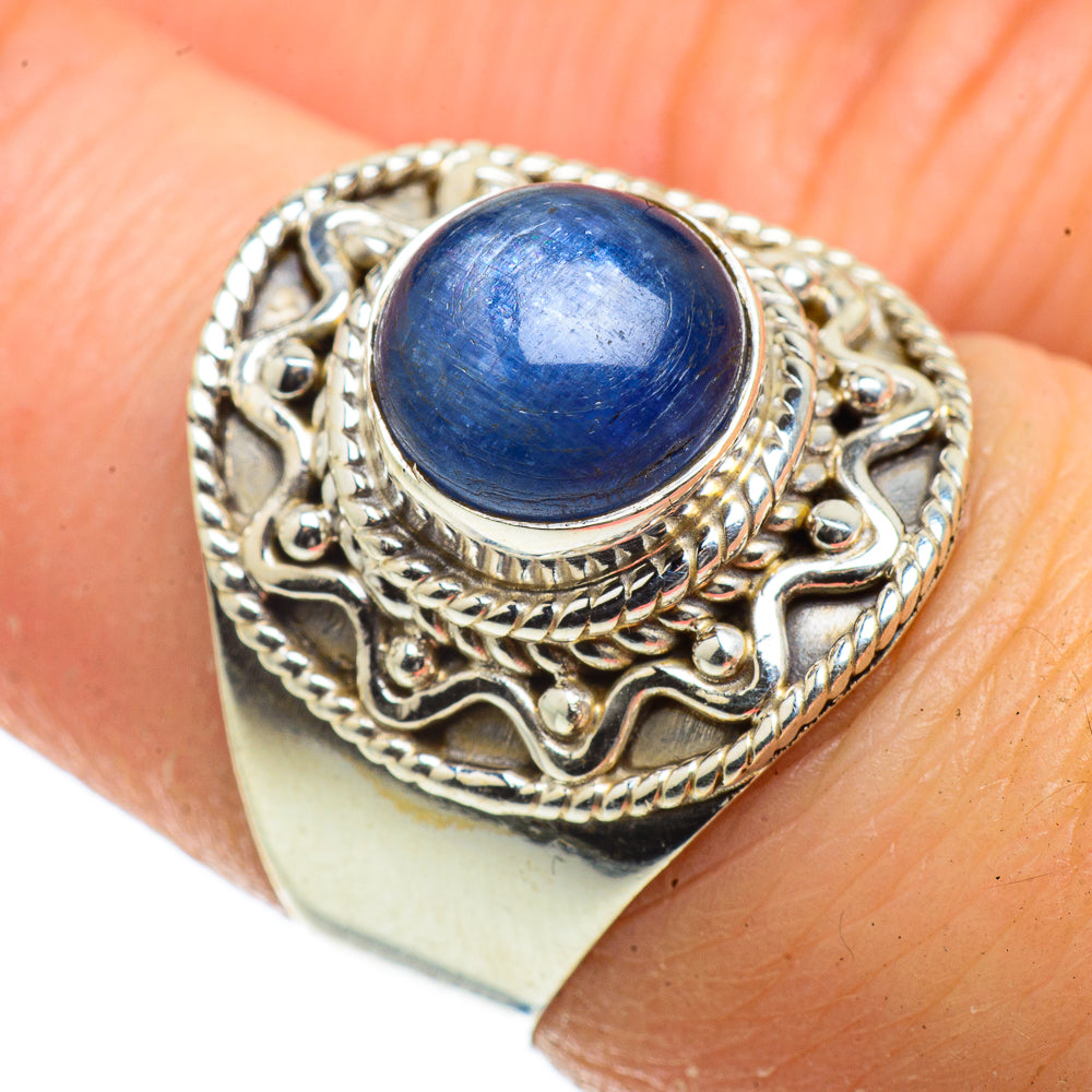 Kyanite Rings handcrafted by Anasilvercos - RING41074