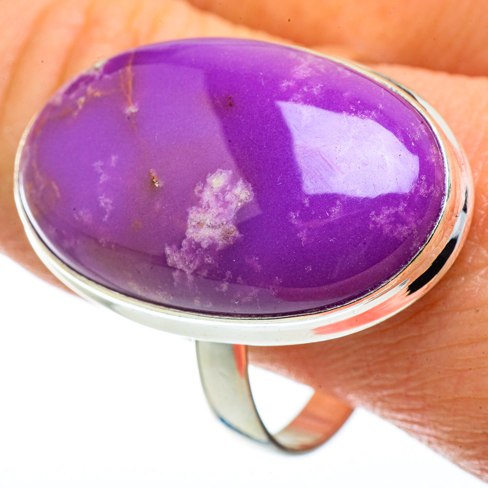 Phosphosiderite Rings handcrafted by Anasilvercos - RING41100