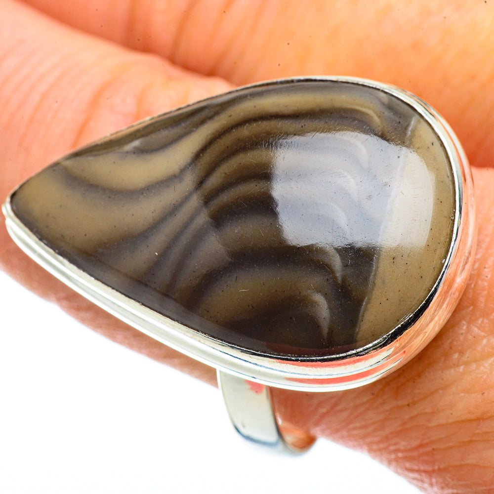Imperial Jasper Rings handcrafted by Anasilvercos - RING41178